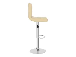 vidaxl Banco de bar couro artificial cor^ Banco