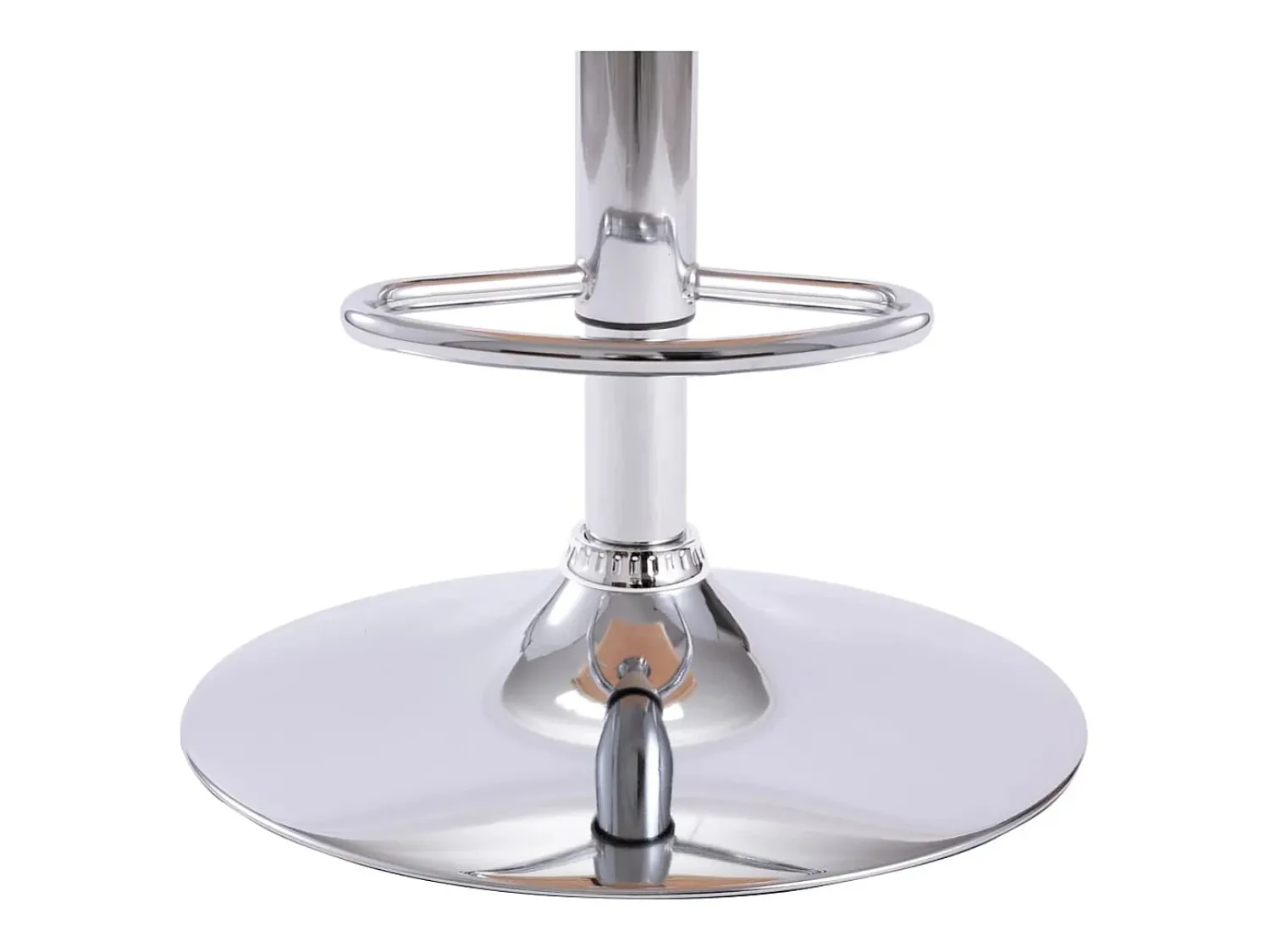 Hot vidaxl Banco de bar couro artificial Creme