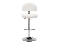 New vidaxl Banco de bar couro artificial Branco