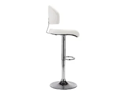 New vidaxl Banco de bar couro artificial Branco