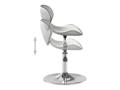 Banco|vidaxl Banco de bar couro artificial Branco