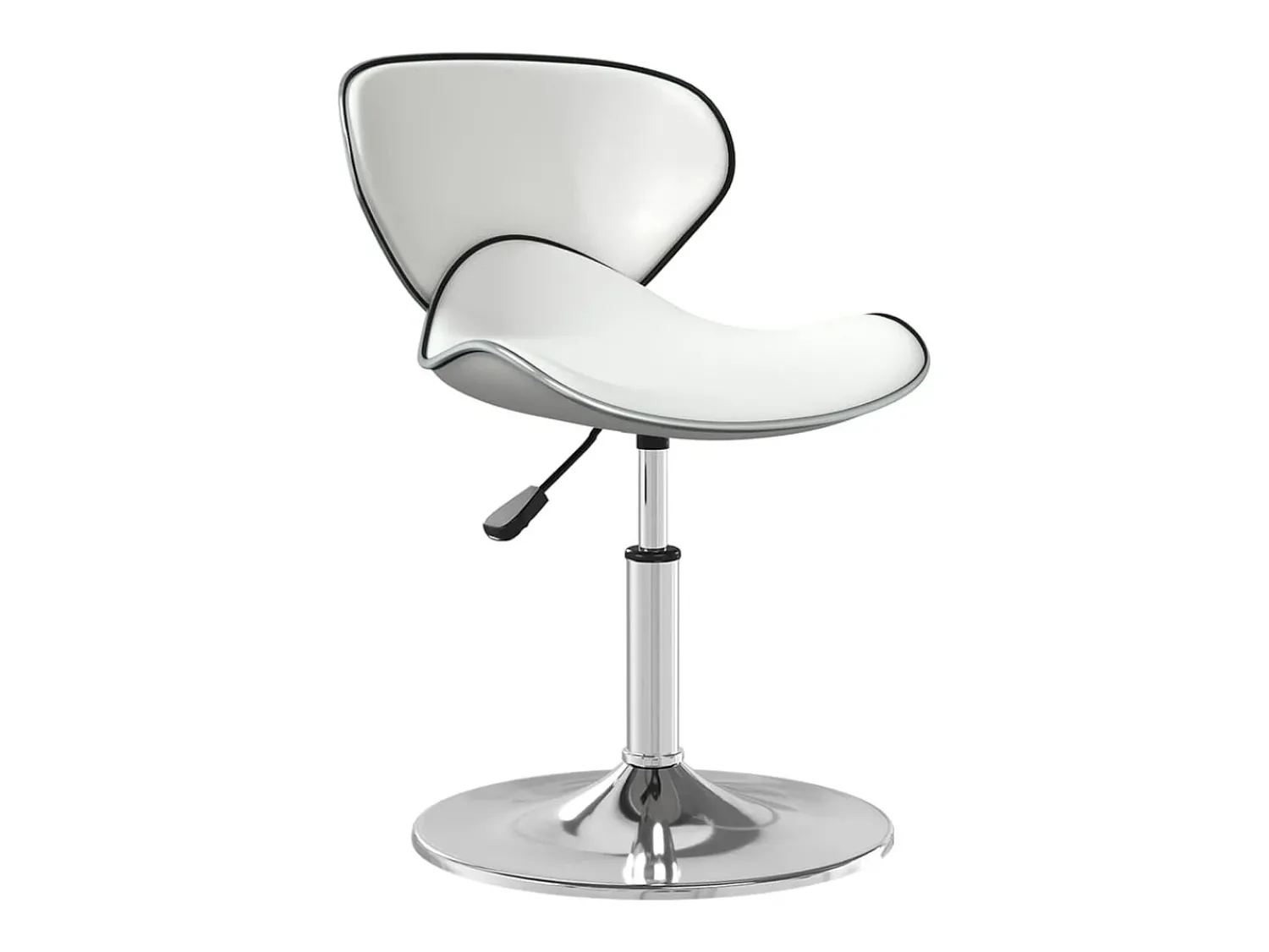 Banco|vidaxl Banco de bar couro artificial Branco