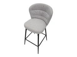 Banco| BANCO DE BAR LOSANNA CINZA CONJUNTO 2 PCS CM 52X59X108 Cinzento