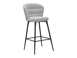 Banco| BANCO DE BAR LOSANNA CINZA CONJUNTO 2 PCS CM 52X59X108 Cinzento