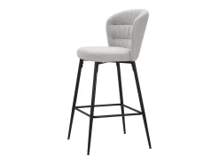 Banco| BANCO DE BAR LOSANNA CINZA CONJUNTO 2 PCS CM 52X59X108 Cinzento