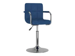 Hot vidaxl Banco de bar tecido Azul