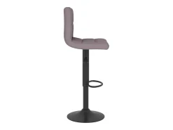 Banco*vidaxl Banco de bar tecido cinzento-acastanhado Taupe