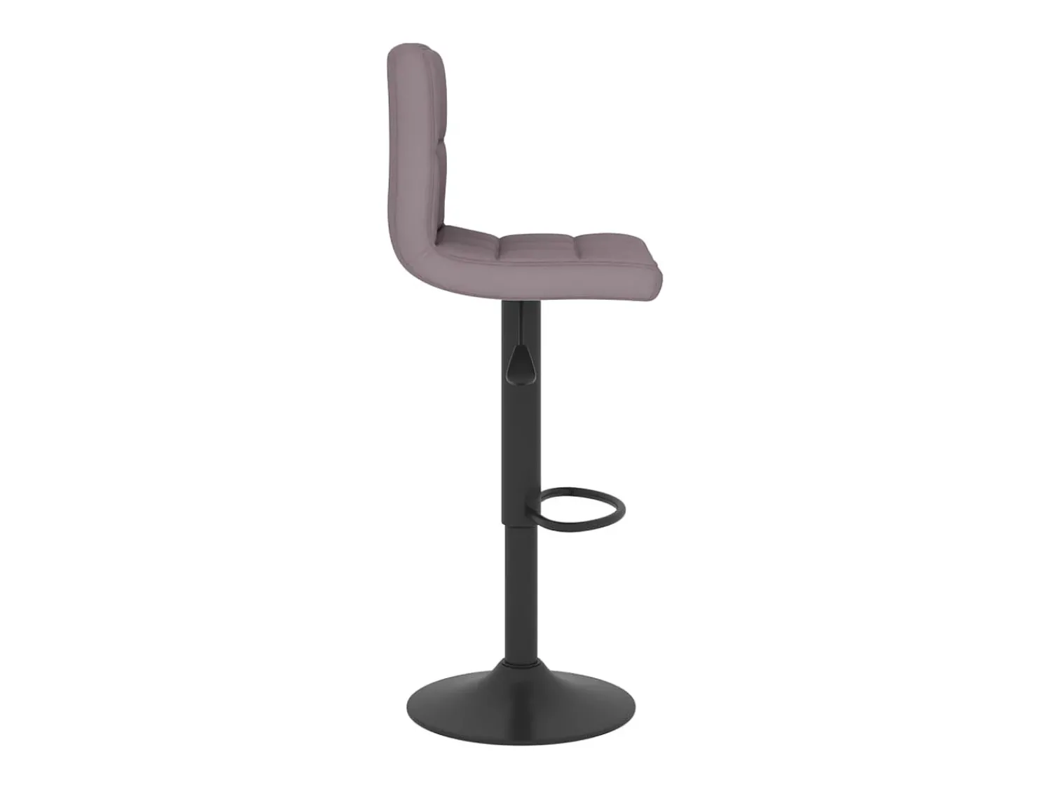 Banco*vidaxl Banco de bar tecido cinzento-acastanhado Taupe