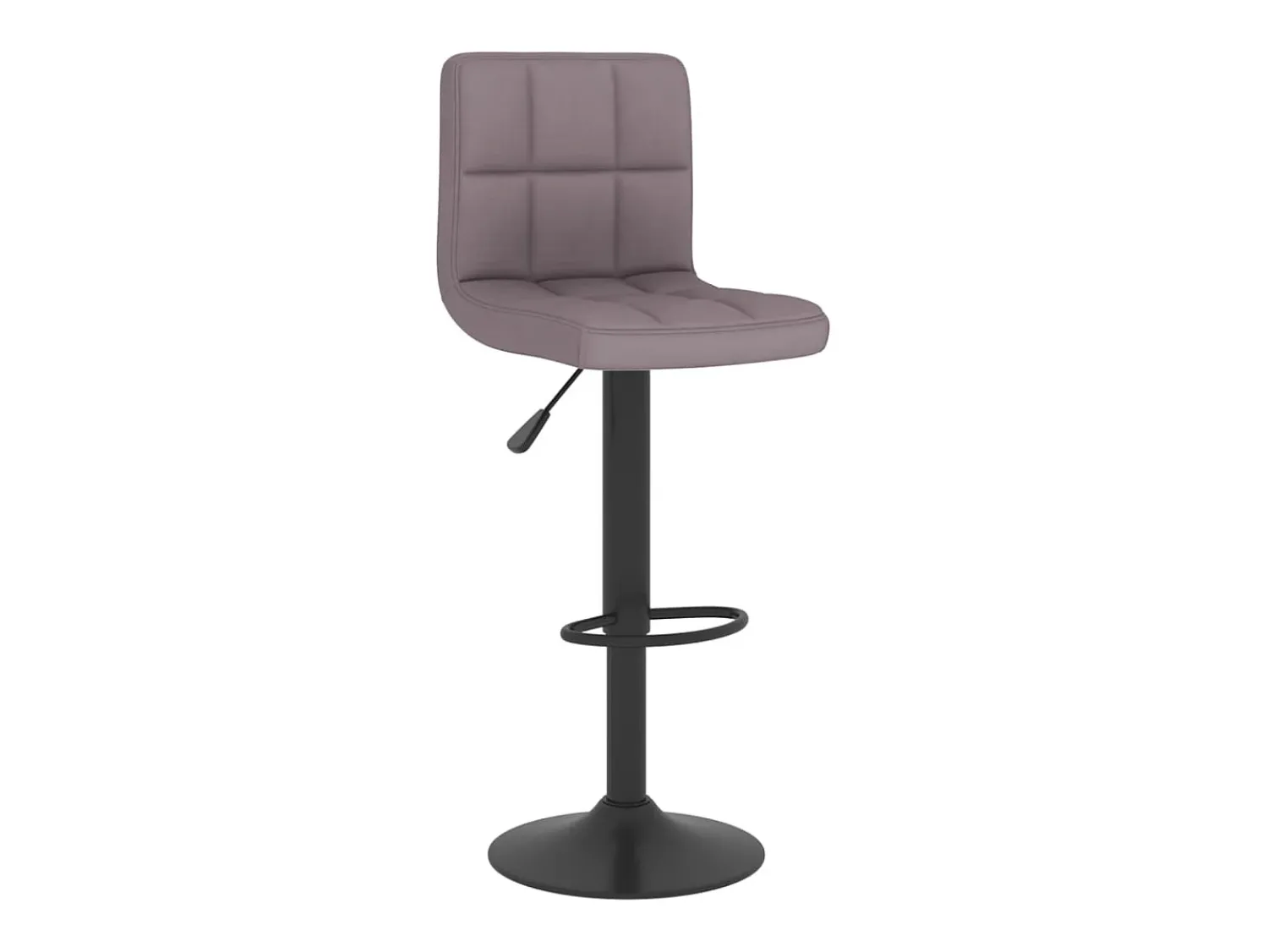 Banco*vidaxl Banco de bar tecido cinzento-acastanhado Taupe