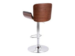 vidaxl Banco de bar tecido^ Banco