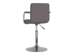 Banco*vidaxl Banco de bar tecido cinzento-acastanhado Taupe