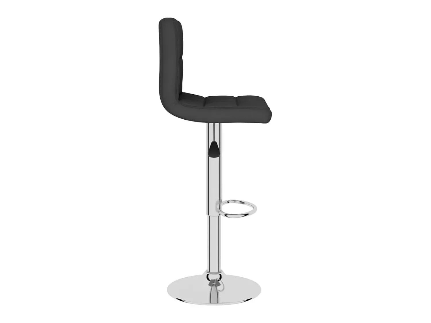 vidaxl Banco de bar tecido^ Banco
