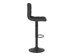 Sale vidaxl Banco de bar tecido Preto