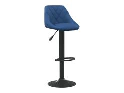 Outlet vidaxl Banco de bar veludo Azul