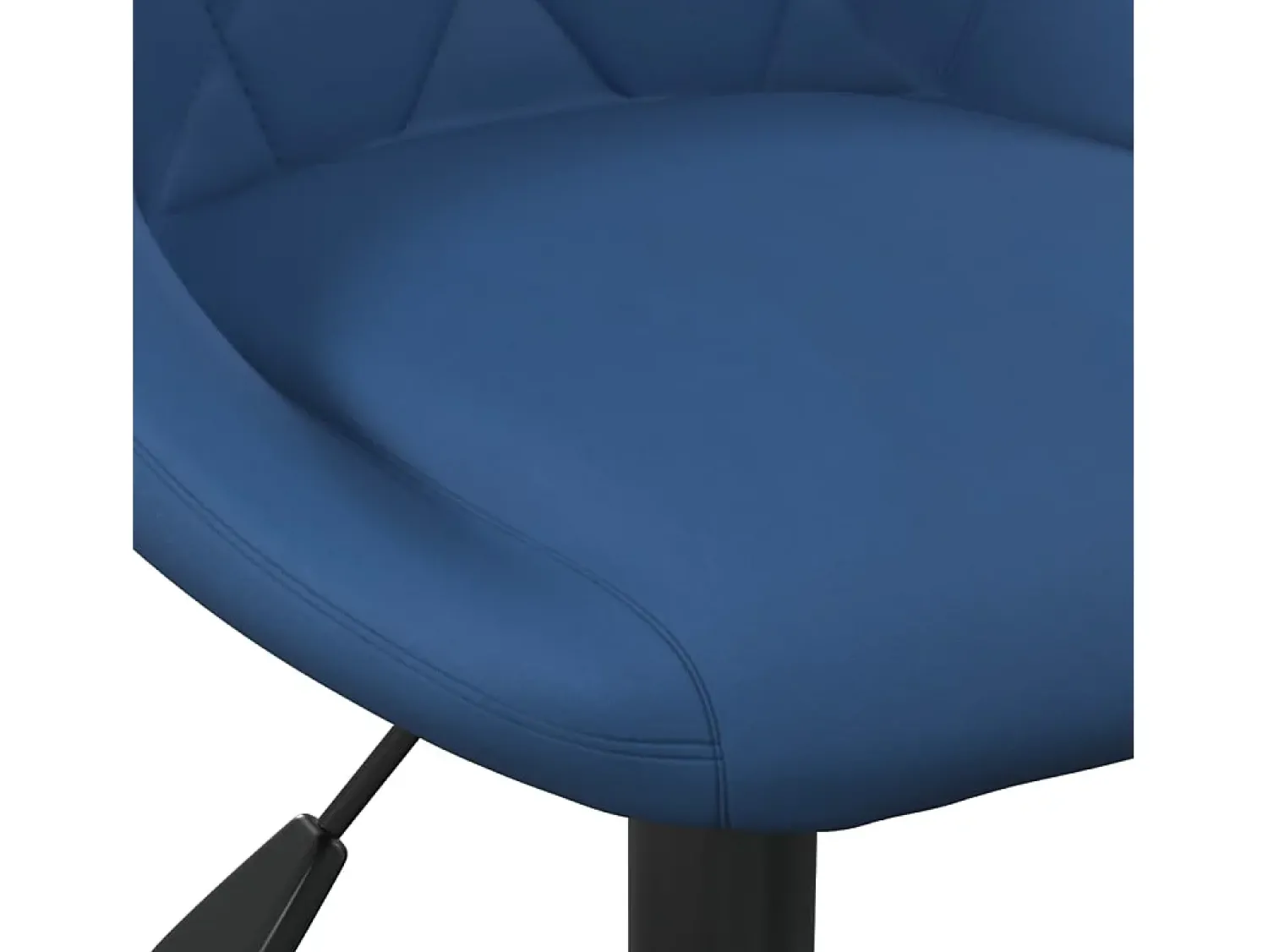 Outlet vidaxl Banco de bar veludo Azul