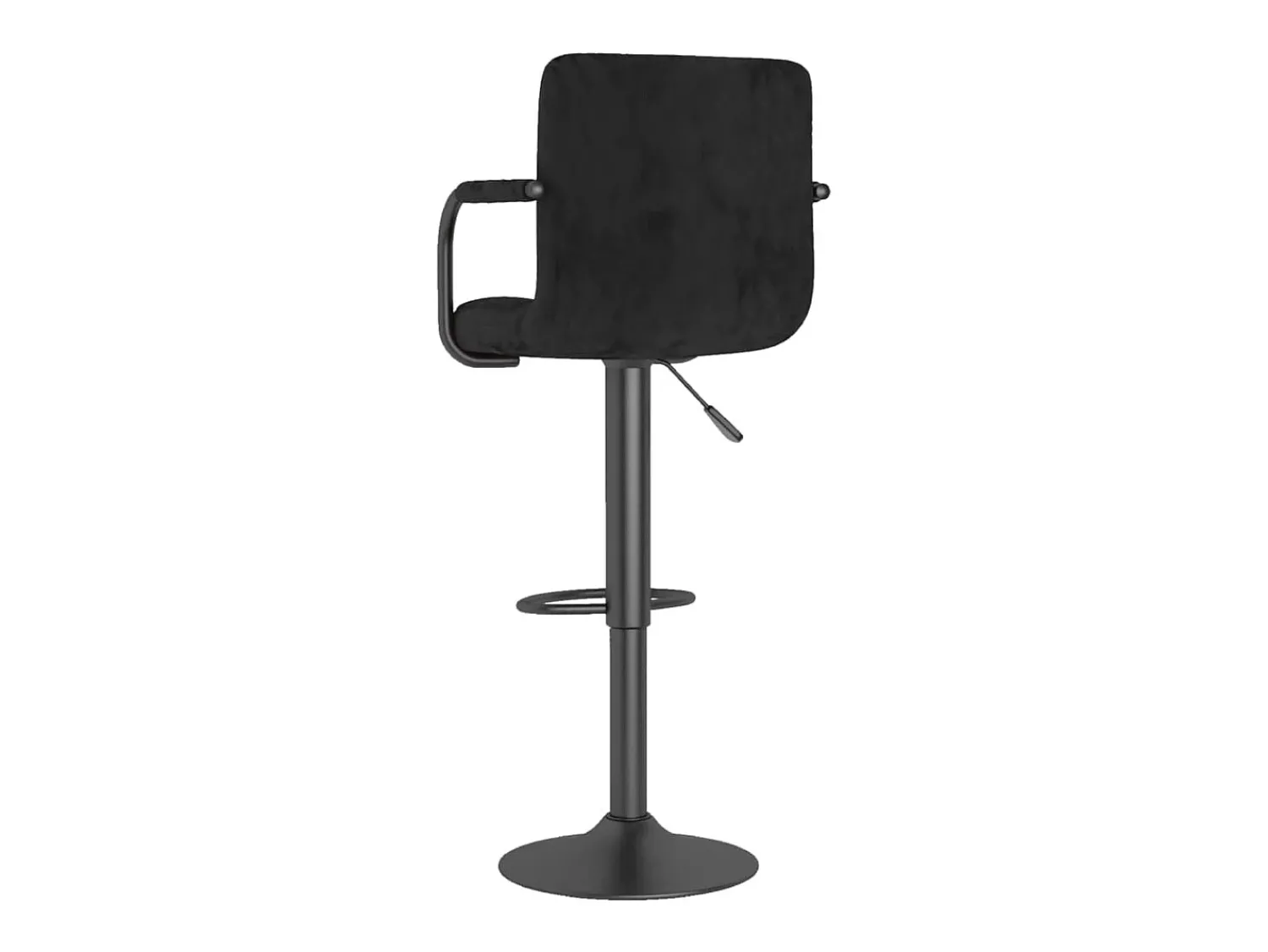 vidaxl Banco de bar veludo^ Banco