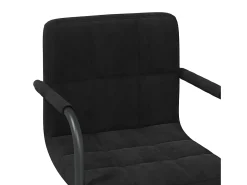 Sale vidaxl Banco de bar veludo Preto