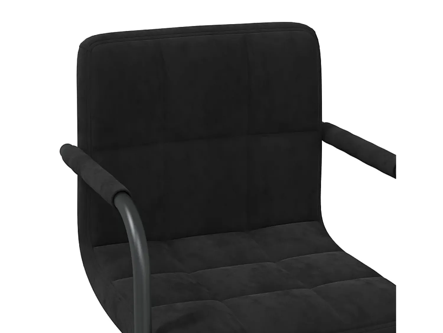 Sale vidaxl Banco de bar veludo Preto