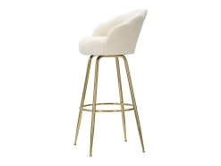 Banco| BANCO DE BAR VIENA CREME 55X53X110 CM Bege