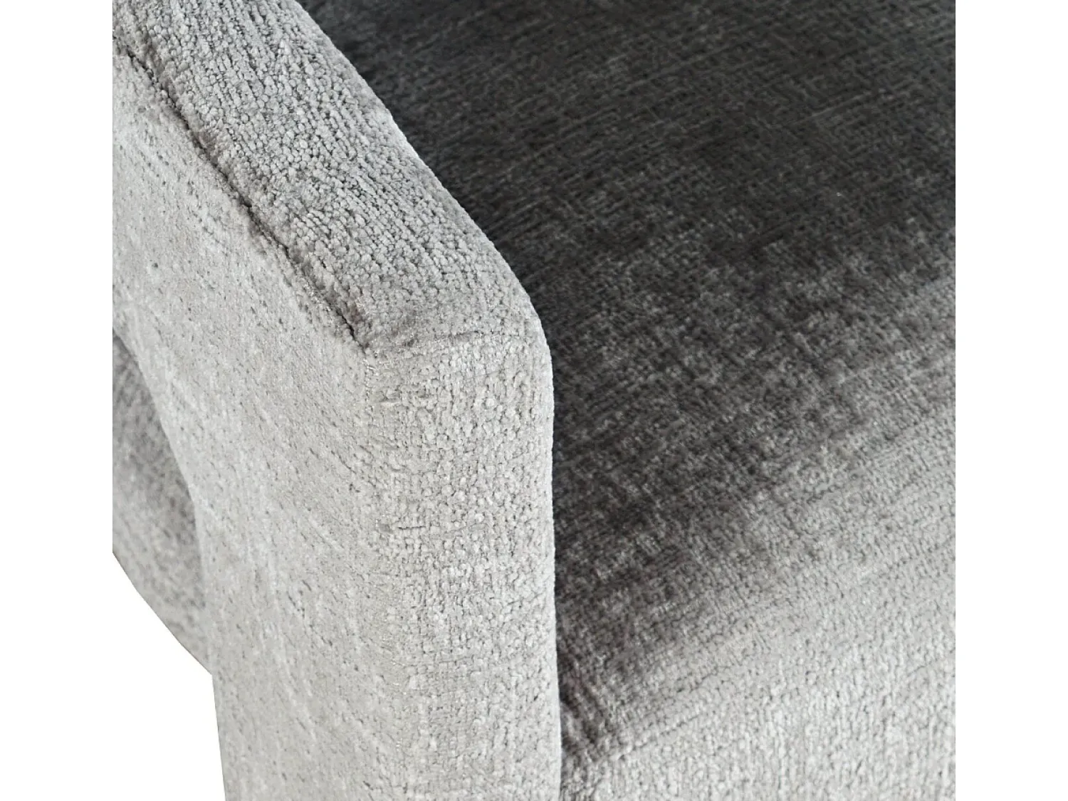 Banco de bar 61x89x57 cm cinza prateado Leith LET71HG^ Banco