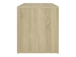 vidaxl Banco de corredor 80x40x45 cm derivados madeira carvalho sonoma^ Móvel De Arrumação|Sapateira