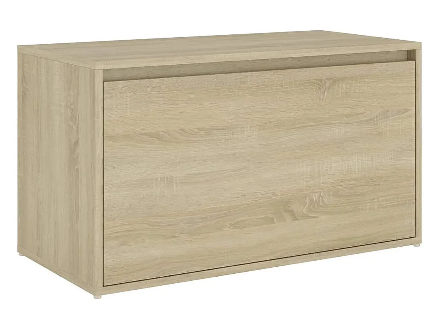 Banco de corredor 80x40x45 cm derivados madeira carvalho sonoma PT432533^ Móvel De Arrumação|Sapateira