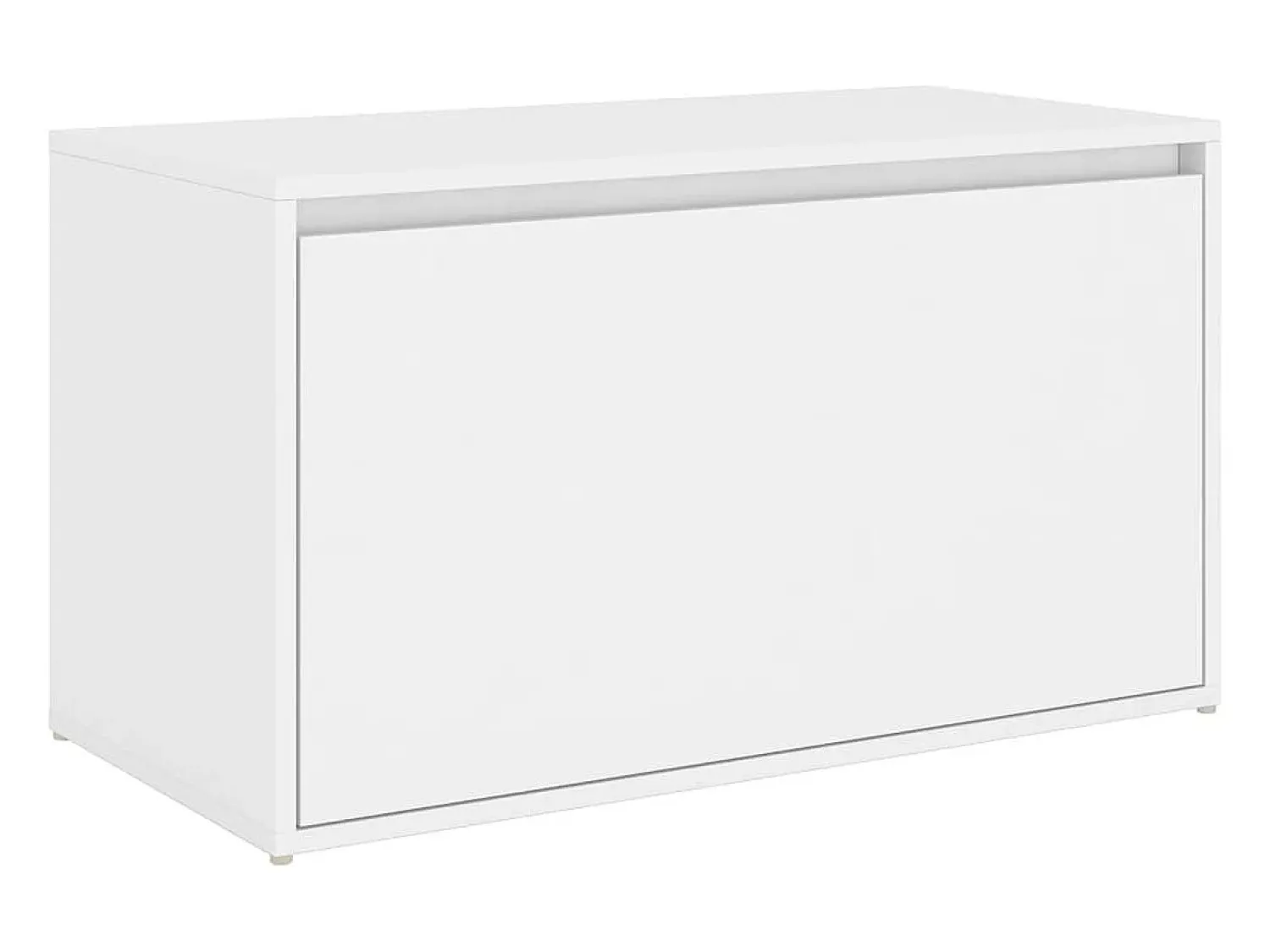 Outlet Banco de corredor 80x40x45 cm derivados de madeira PT147228 Branco