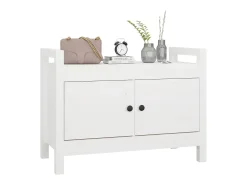 vidaxl Banco de corredor 80x40x60 cm madeira de pinho maciça^ Móvel De Arrumação|Sapateira