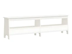 Banco de corredor 160x28x45 cm madeira de pinho maciça PT585764^ Móvel De Arrumação|Sapateira