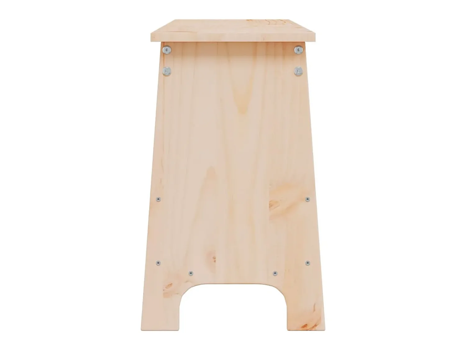 Móvel De Arrumação|Sapateira*vidaxl Banco de corredor 160x28x45 cm madeira maciça de pinho Castanho