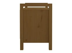Móvel De Arrumação|Sapateira* Banco de corredor 80x40x60 cm pinho maciço mel PT380584 Castanho