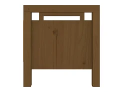 Móvel De Arrumação|Sapateira* Banco de corredor 80x40x43 cm pinho maciço mel PT281159 Castanho