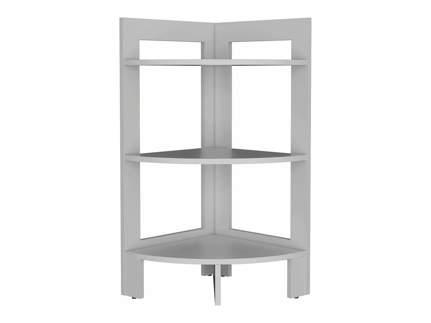 TuHome Banco de melamina Riga com 3 prateleiras , , 80.6 cm X 38.8 cm X 38.8 cm^ Mesa De Apoio