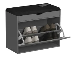 Clearance Vicco Banco para sapatos antracite 60x30x51 schufy Cinza antracite
