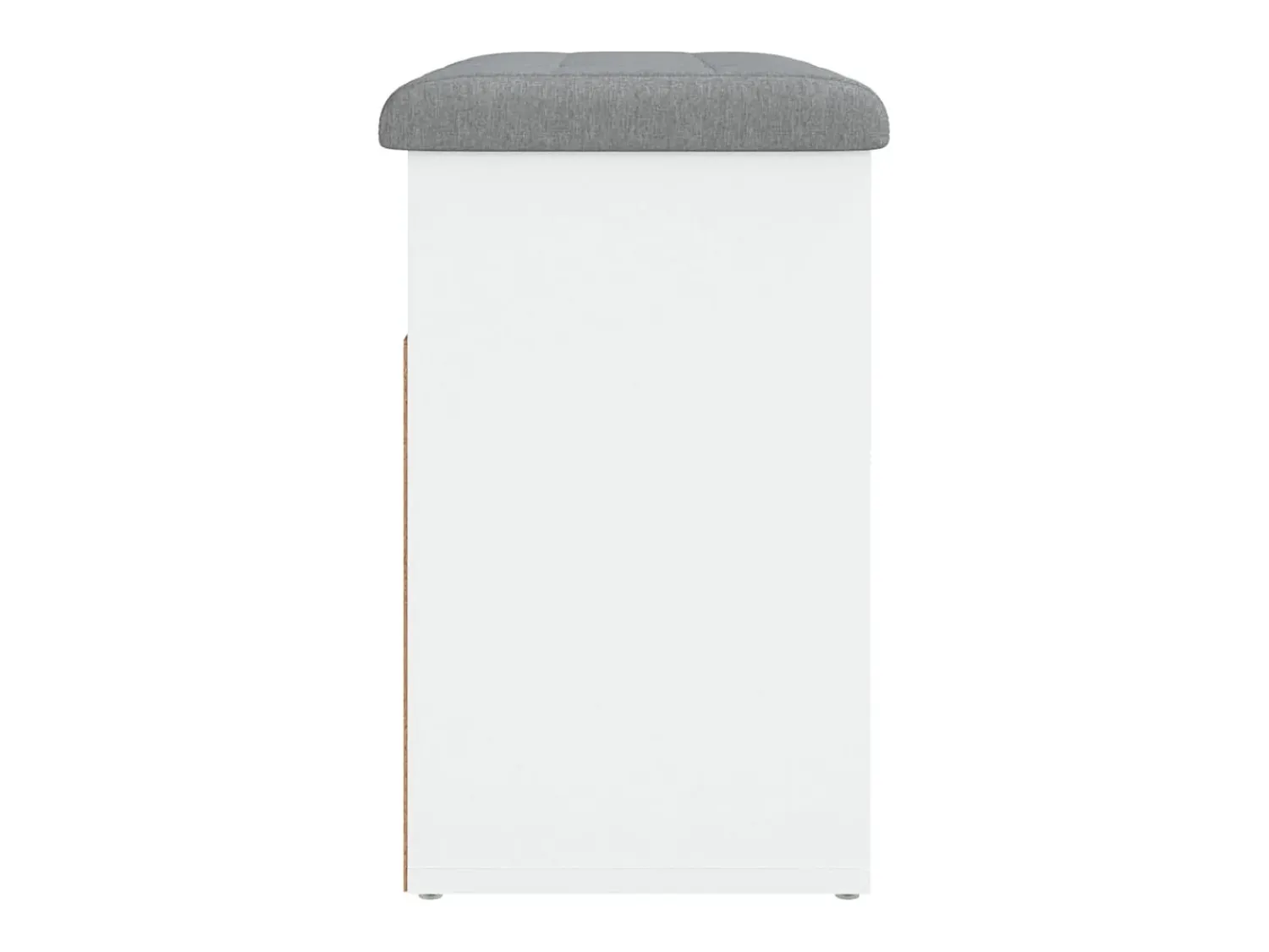 Móvel De Arrumação|Sapateira*vidaxl Banco para sapatos 62x32x50 cm madeira projetada Branco