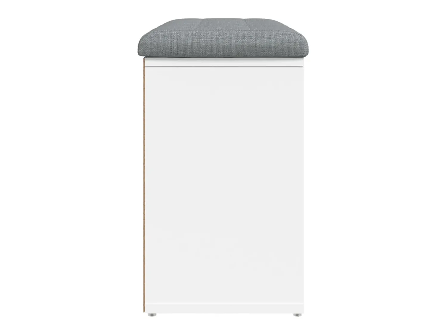 Móvel De Arrumação|Sapateira*vidaxl Banco para sapatos 82x32x50 cm madeira projetada Branco
