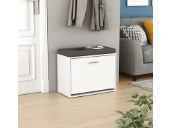 Outlet Vicco Banco para sapatos 60x30x49.5 georg Branco