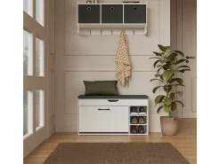 Vicco Banco para sapatos branco/ 90x30x50 solino^ Móvel De Arrumação|Sapateira