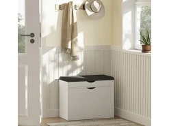 Móvel De Arrumação|Sapateira|Vicco Banco para sapatos 60x30x51 schufy Branco