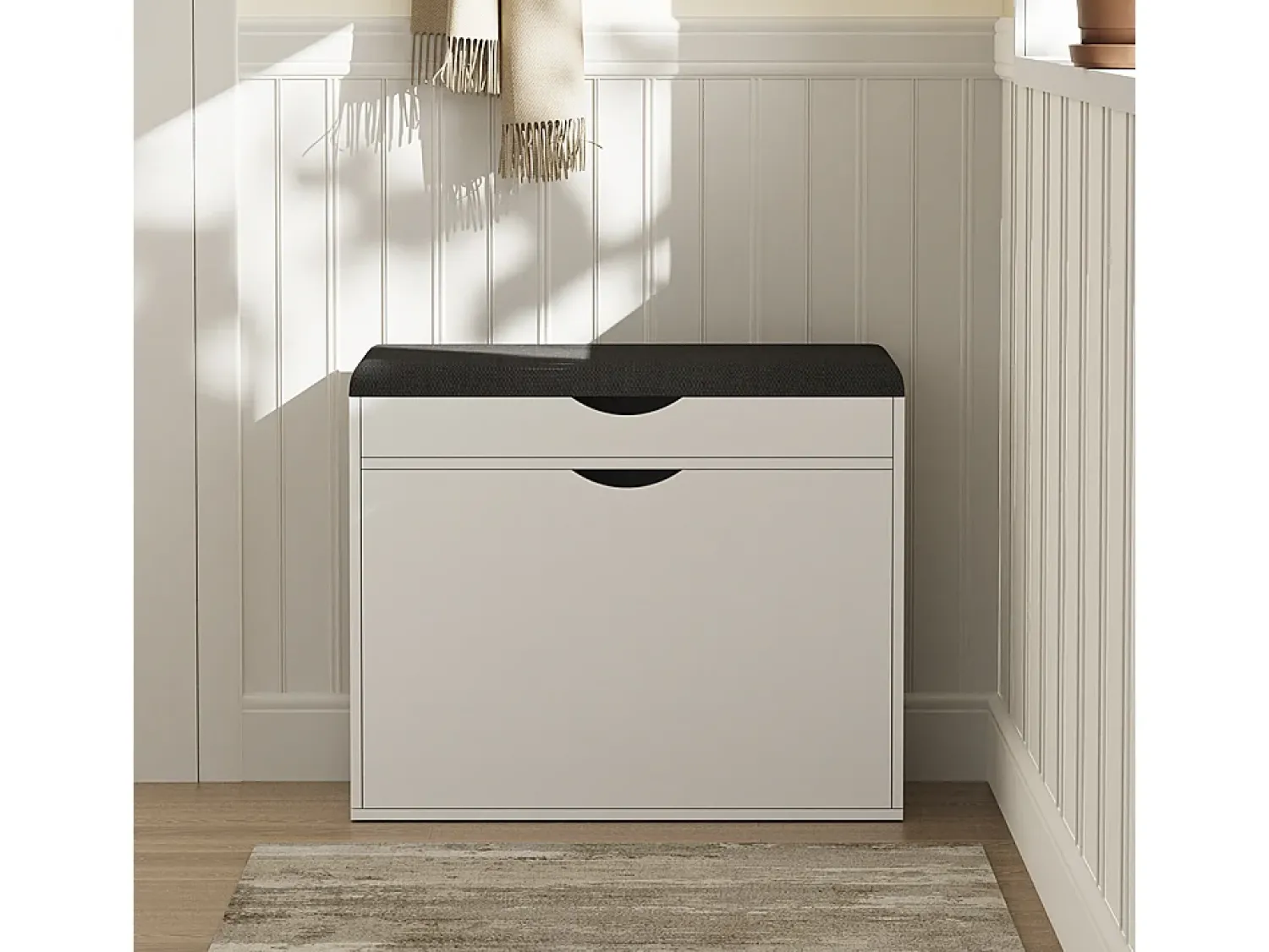 Móvel De Arrumação|Sapateira|Vicco Banco para sapatos 60x30x51 schufy Branco