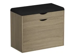 Vicco Banco para sapatos sonoma 60x30x51 schufy^ Móvel De Arrumação|Sapateira