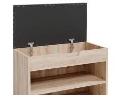 Vicco Banco para sapatos sonoma 60x30x45 rolfe^ Móvel De Arrumação|Sapateira