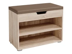 Vicco Banco para sapatos sonoma 60x30x45 rolfe^ Móvel De Arrumação|Sapateira