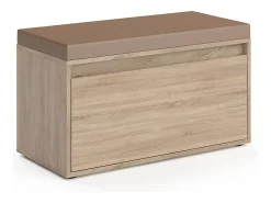 Vicco Banco para sapatos sonoma 80x39x45 iker^ Móvel De Arrumação|Sapateira