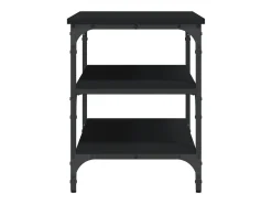 Hot vidaxl Banco sapateira 70x38,5x49 cm derivados de madeira Preto