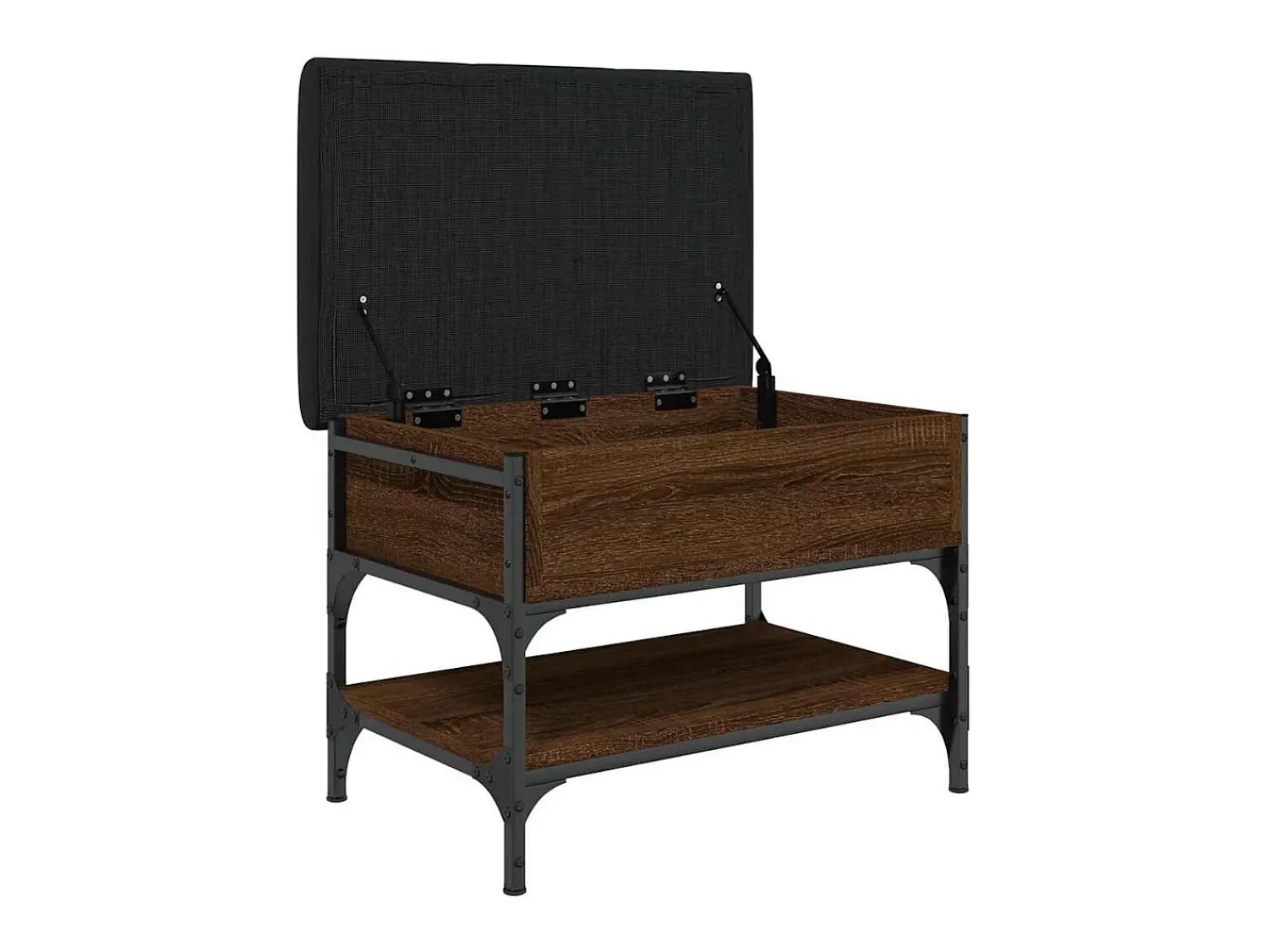 Móvel De Arrumação|Sapateira|vidaxl Banco sapateira 62x42x45 cm derivados madeira carvalho castanho Natural claro
