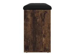 Móvel De Arrumação|Sapateira|vidaxl Banco sapateira 102x32x50 cm derivados madeira carvalho fumado Natural claro