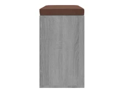 Móvel De Arrumação|Sapateira*vidaxl Banco sapateira 103x30x48 cm derivados madeira cinzento sonoma Cinzento claro