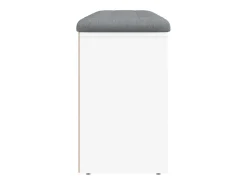 Móvel De Arrumação|Sapateira|vidaxl Banco sapateira 102x32x50 cm derivados de madeira Branco