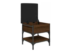 vidaxl Banco sapateira 42x42x45 cm derivados madeira carvalho castanho^ Móvel De Arrumação|Sapateira